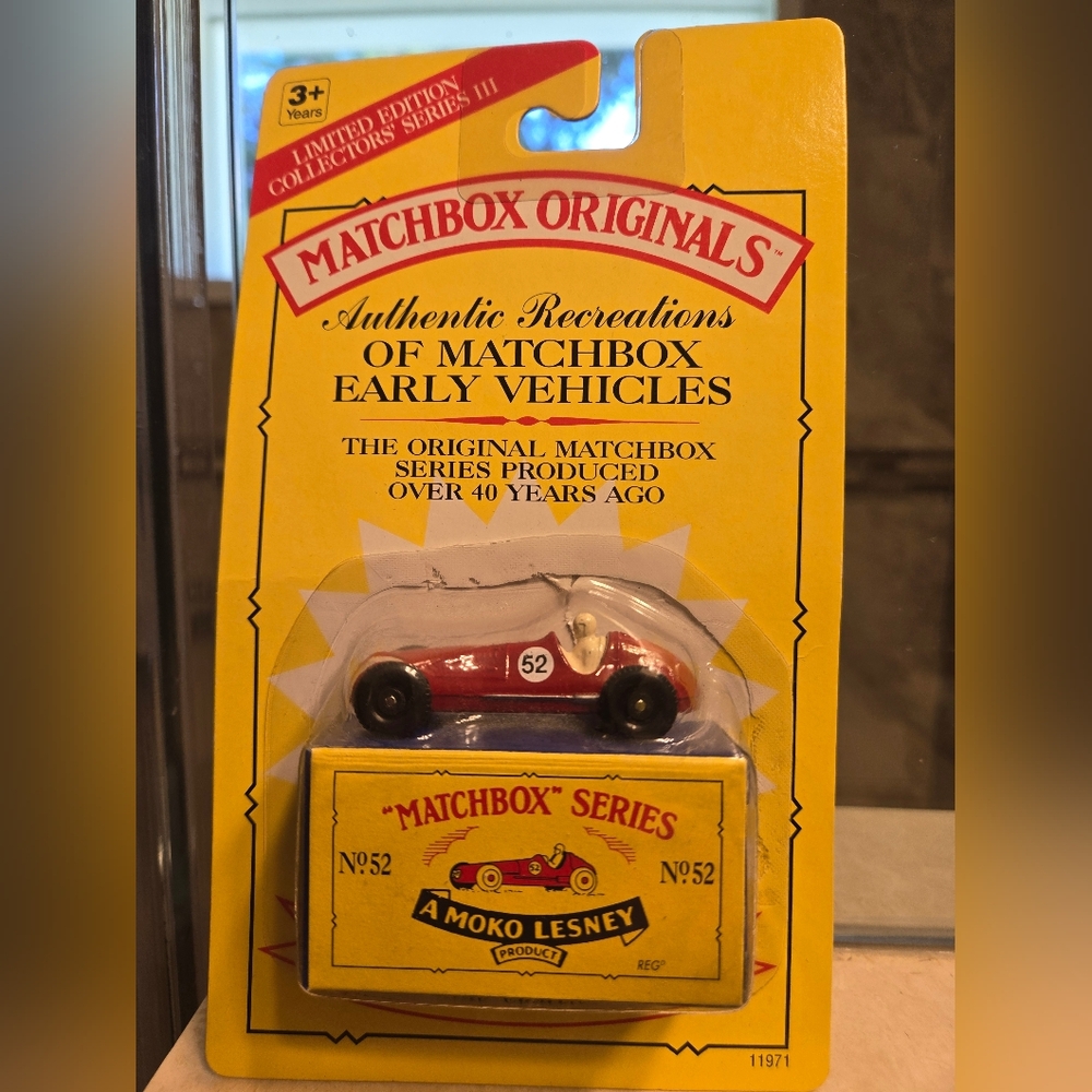 1948 Red 52 Maserati Race Car Matchbox Original A Moko Lesney Lmtd Edit Collecto
